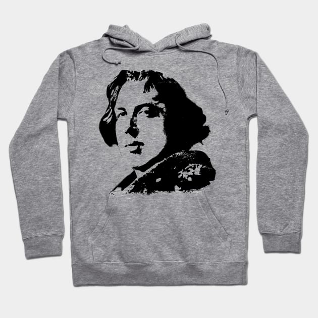 Oscar Wilde Portrait Hoodie by phatvo